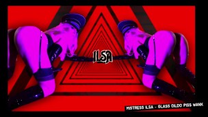 Mistress Ilsa – Pissing & Squirting Military Dildo Party